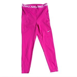 Nike Girls' Bright Fuchsia Performance Leggings